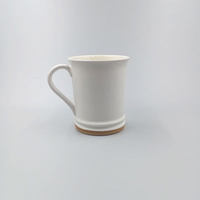 Bright Cup Inside And Glazed Matte Ceramic Coffee Cup Outside