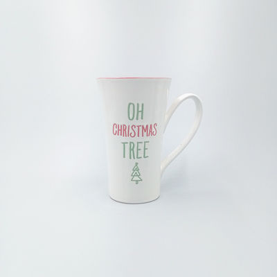 Promotional Ceramic Santa Mug, Porcelain Christmas Mug