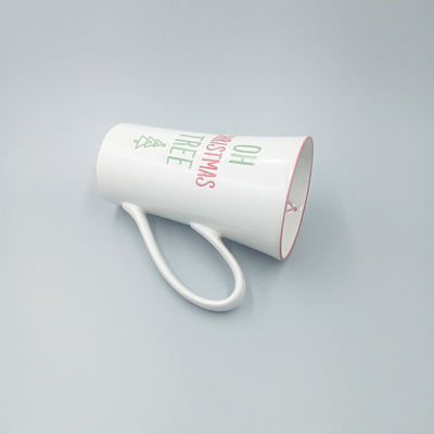 Promotional Ceramic Santa Mug, Porcelain Christmas Mug