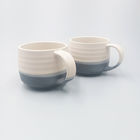 FDA Diameter 9cm Ceramic Stoneware Mugs Durable Glazed With Handle
