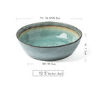 10.5 Inches Ice Crackle Glaze Ceramic Ramen Bucket Soup Bowl Creative
