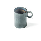 Irregular Ice Crackle Ceramic Glaze Milk Coffee Round Mug With Handle