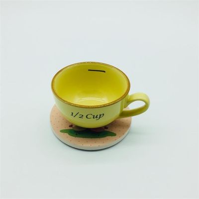 Cork Base Ceramic Absorbent Drink Coaster Non Slip