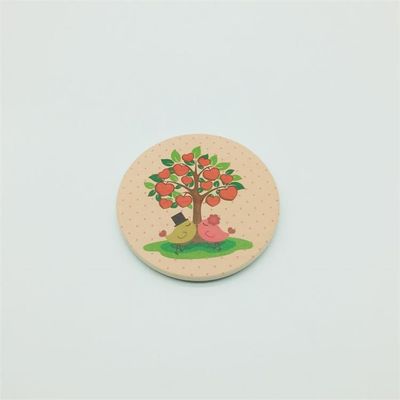 Cork Base Ceramic Absorbent Drink Coaster Non Slip