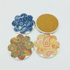 Cork Backing Ceramic Drink Coasters Absorbent For Cups And Mugs