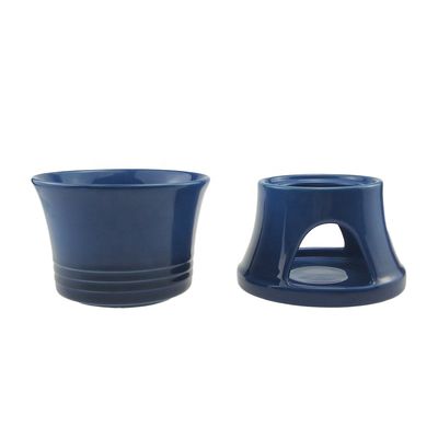 Kitchen Dinnerware Ceramic Chocolate Fondue Set For Icecream Cheese