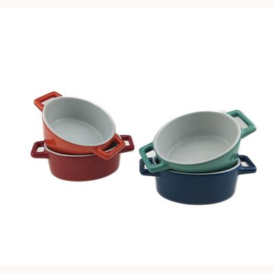 Personalized 4 Pieces Nordic Cheese Tray Bakeware Ceramic Set Baking Pans