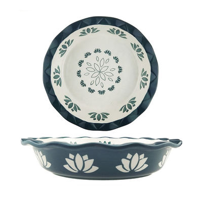 Earthenware Bakeware Round Baking Pan For Cake Pie