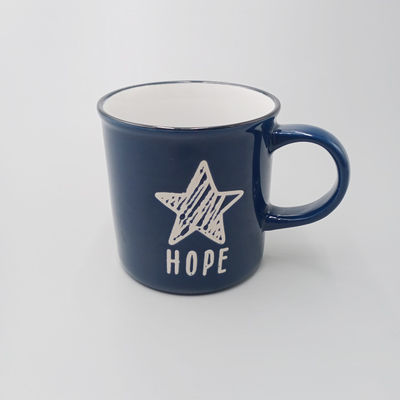 9oz Customized LFGB Approval Ceramic Stoneware Mugs Fully China