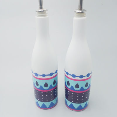 Oil Vinegar Ceramic Bottle Dispenser For Home Hotel Restaurant