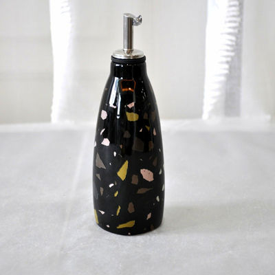 Olive Oil Ceramic Container Set Porcelain Vinegar Bottles In Storage Jars
