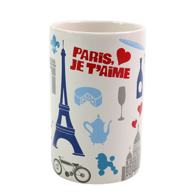 Custom Glazed Decal Ceramic Set for Bathroom