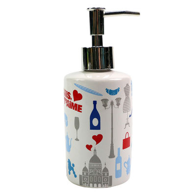 Custom Glazed Decal Ceramic Set for Bathroom