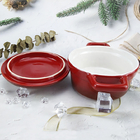 Single Servings Mini Casserole Pot Soup Bowl Ceramic Cocotte With Lid