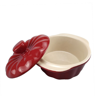 Pumpkin Shape Bread Baking Nordic Ceramic Casserole Set Keep Food Warm