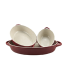 Kitchen Potato Oval Ceramic Bakeware Dishes Set Bakeware Baking Pan