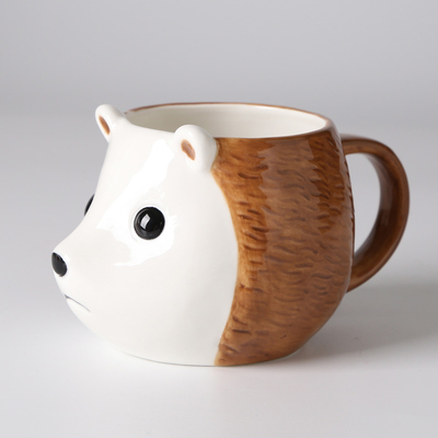 Handmade Cute Animal 3d Drinking Cups Tea Coffee Ceramic Mug Customized