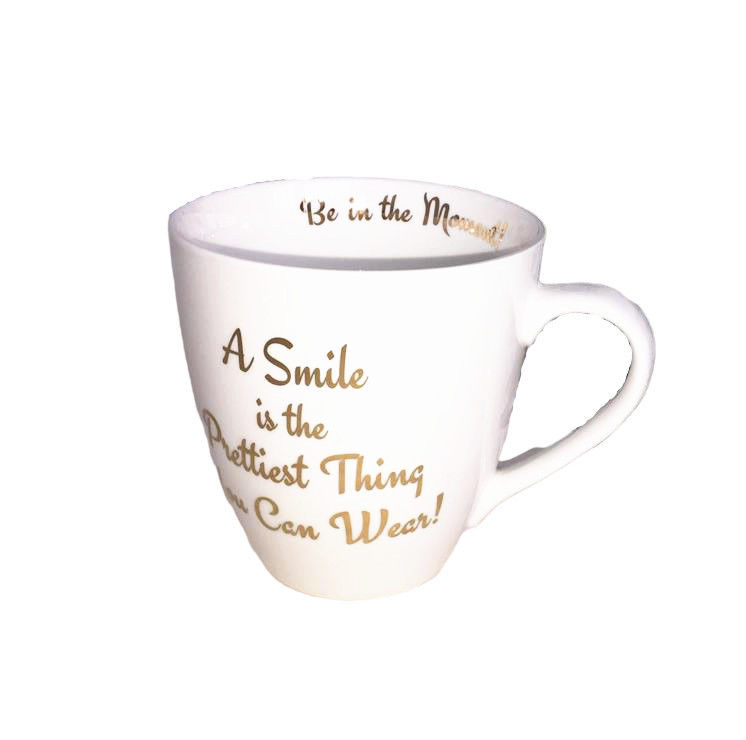 High Temperature Resistance 19oz Ceramic Coffee Mugs , 500ml China Mugs