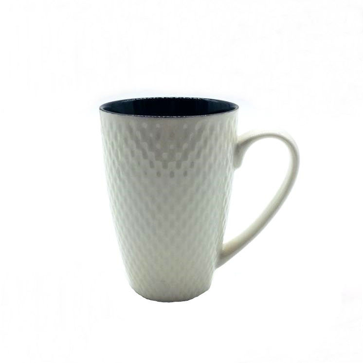 White ODM Service 14oz Porter Ceramic Mug Customized Daily Use