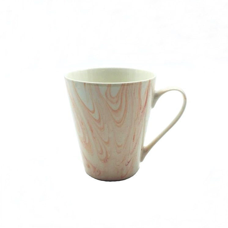 9Oz Decal Printing Marble Ceramic Coffee Mugs Glazed ABC Grade