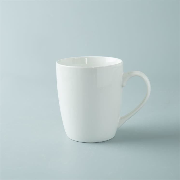 21Oz White Ceramic Mugs