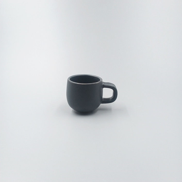 Color Glazed Ceramic Matte Mini Coffee Cup