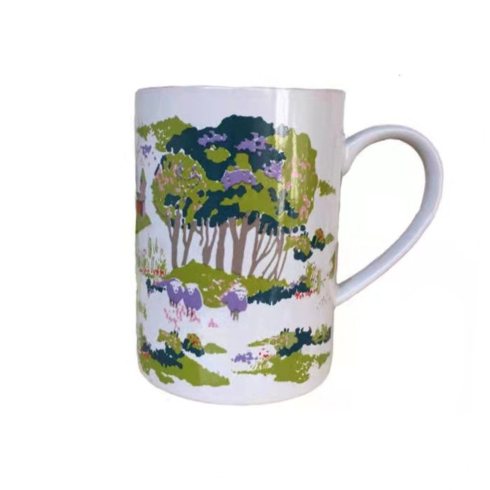 15 Oz Color Decal Printing Stoneware Coffee Big Capacity Mug