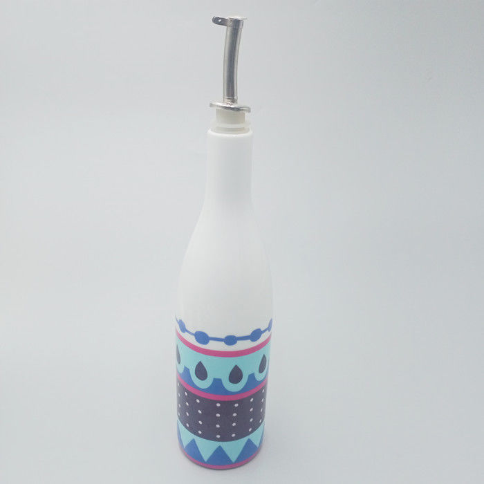 Oil Vinegar Ceramic Bottle Dispenser For Home Hotel Restaurant